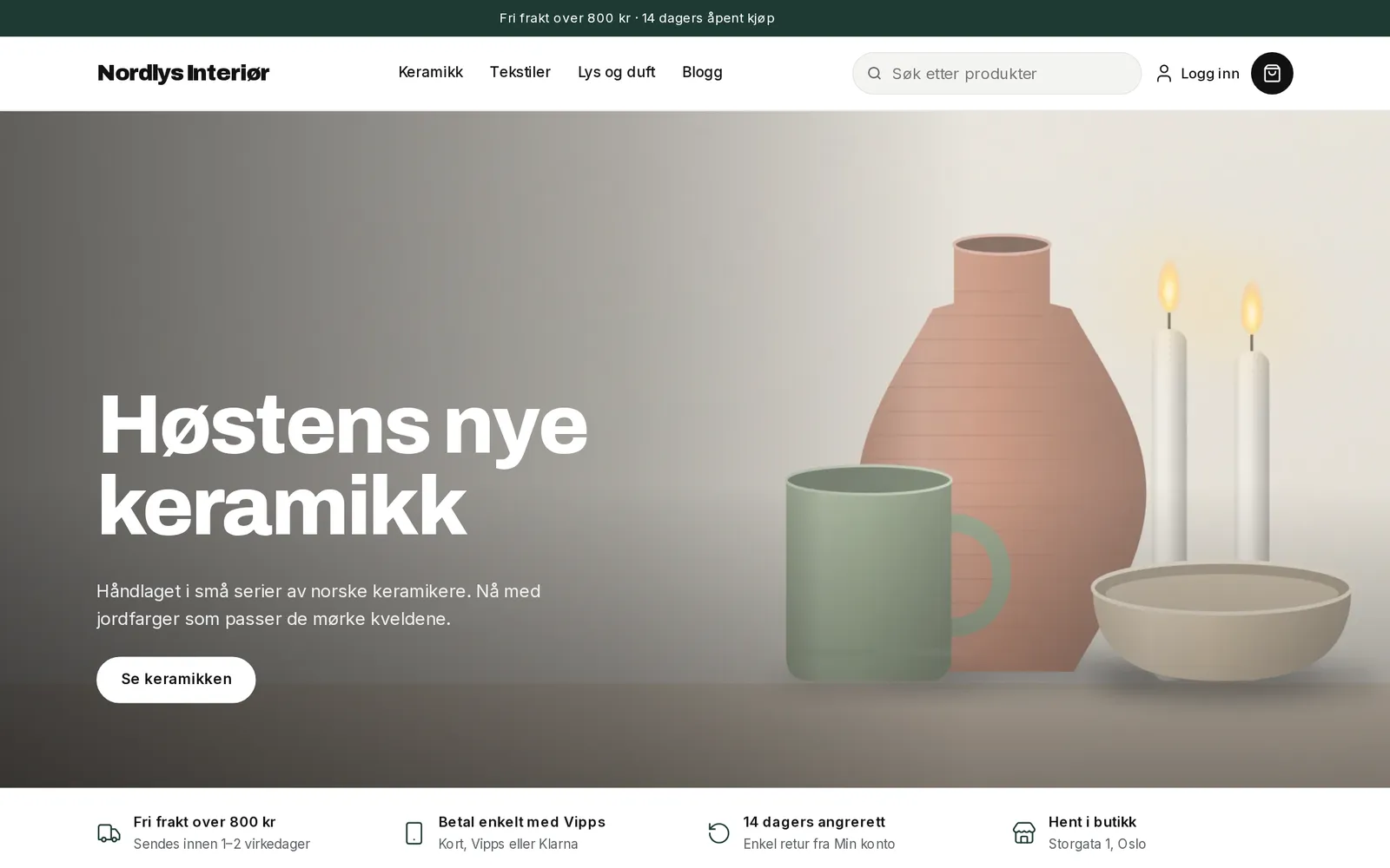 Tre butikkmaler som selger i MinButikk