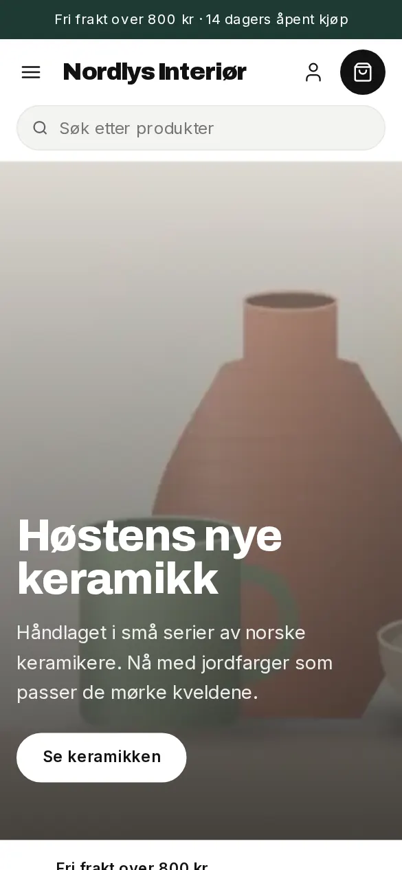 Malen Moderne på mobil